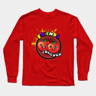 Friends Forever Vegetable Long Sleeve T-Shirt